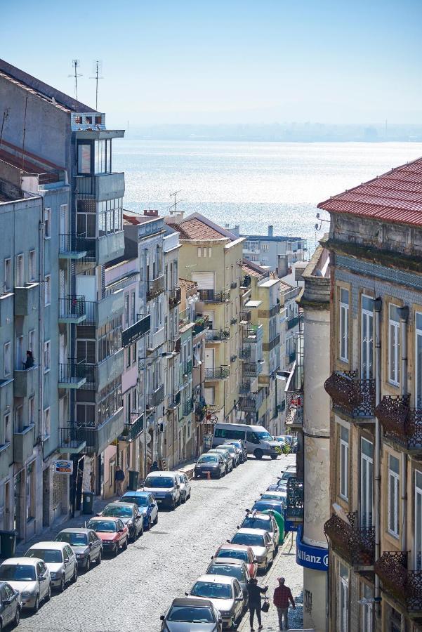 Terrace With River View Lissabon Buitenkant foto
